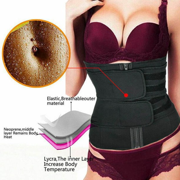 Slim Men&Women Waist Trainer Neoprene Belt Sauna Sweat Body Shaper Tummy Control Slim Men&Women Waist Trainer Neoprene Belt Sauna Sweat Body Shaper Tummy Control
